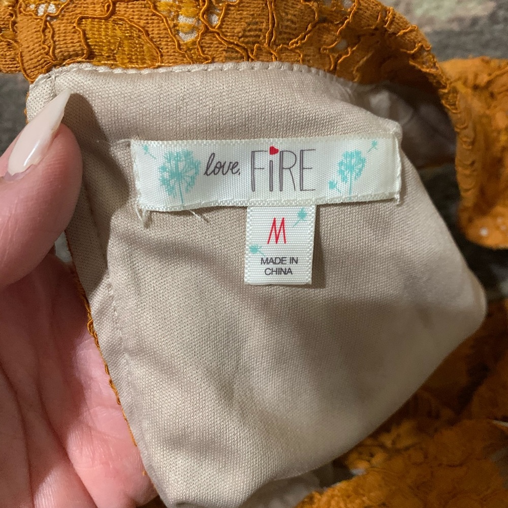 love Fire top - Picture 5 of 6